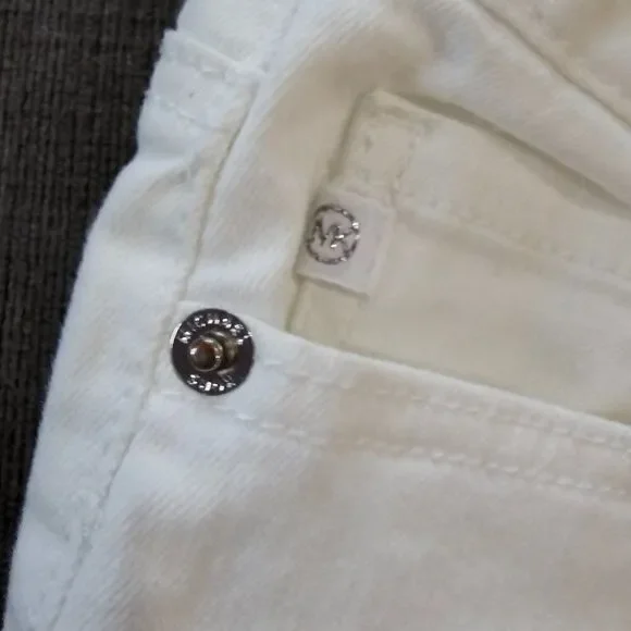 Michael kors Women's White Skinny Jeans Size 2 - Picture 5 of 8